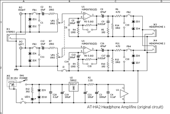 AT-HA2のオリジナル回路図